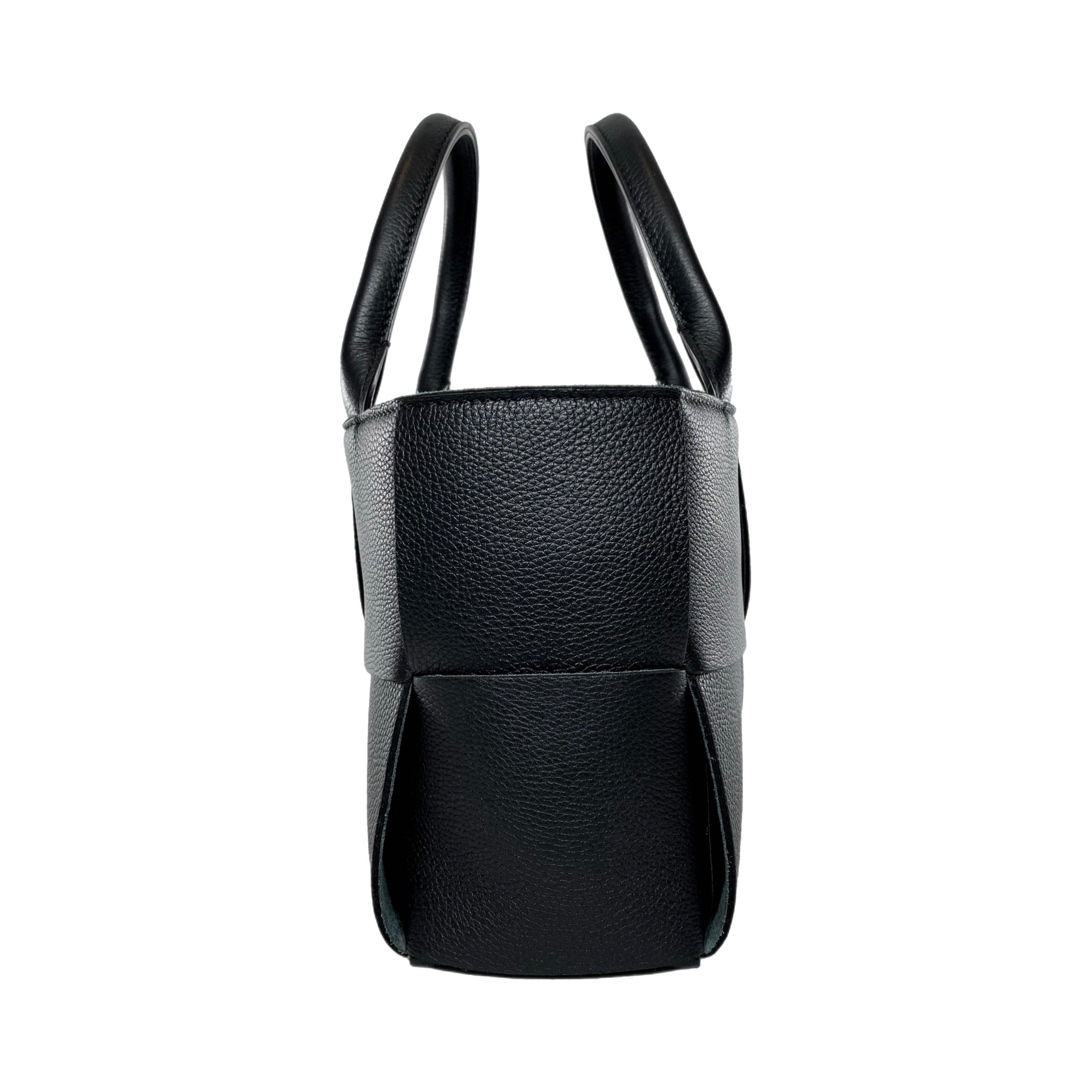 Bottega Veneta Black Mini Arco Tote Bag