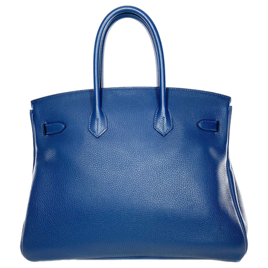 Hermes Birkin 35 Deep Blue Togo Palladium Hardware