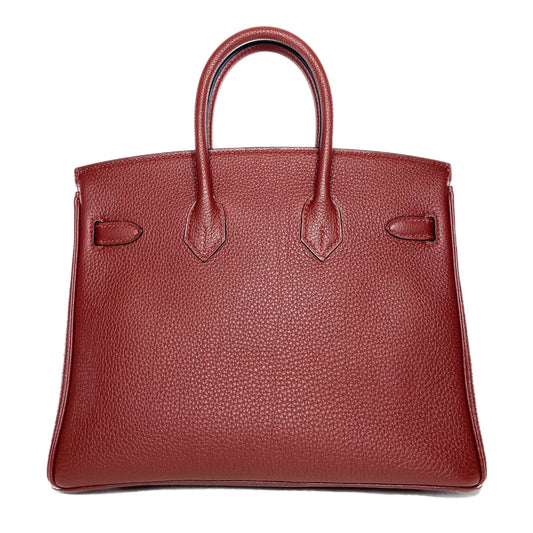 Hermes Birkin 25 Rouge H Togo Palladium Hardware