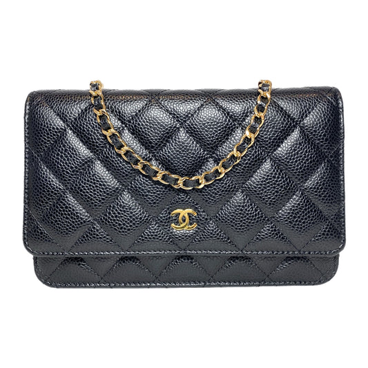Chanel Black Caviar Wallet on Chain