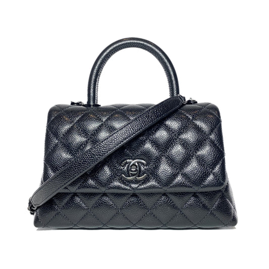 Chanel So Black Mini Coco Handle