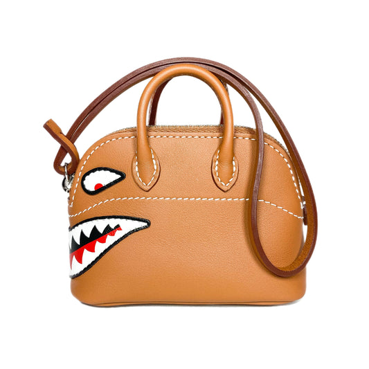 Hermes Gold Bolide Shark Bag Charm