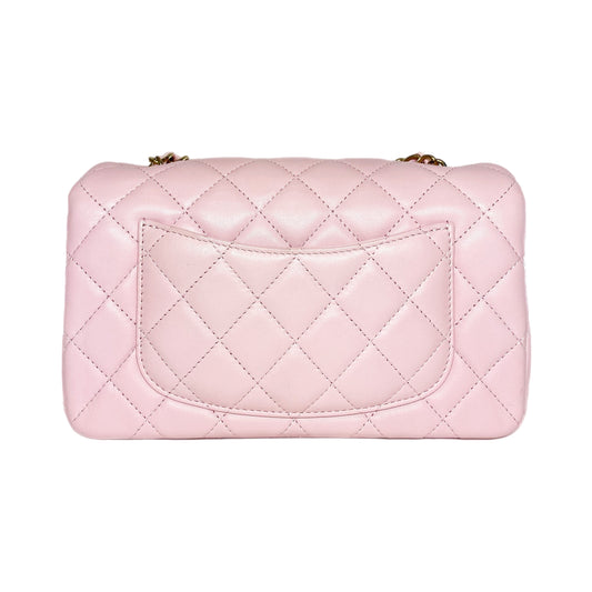 Chanel Pale Pink Mini Rectangle