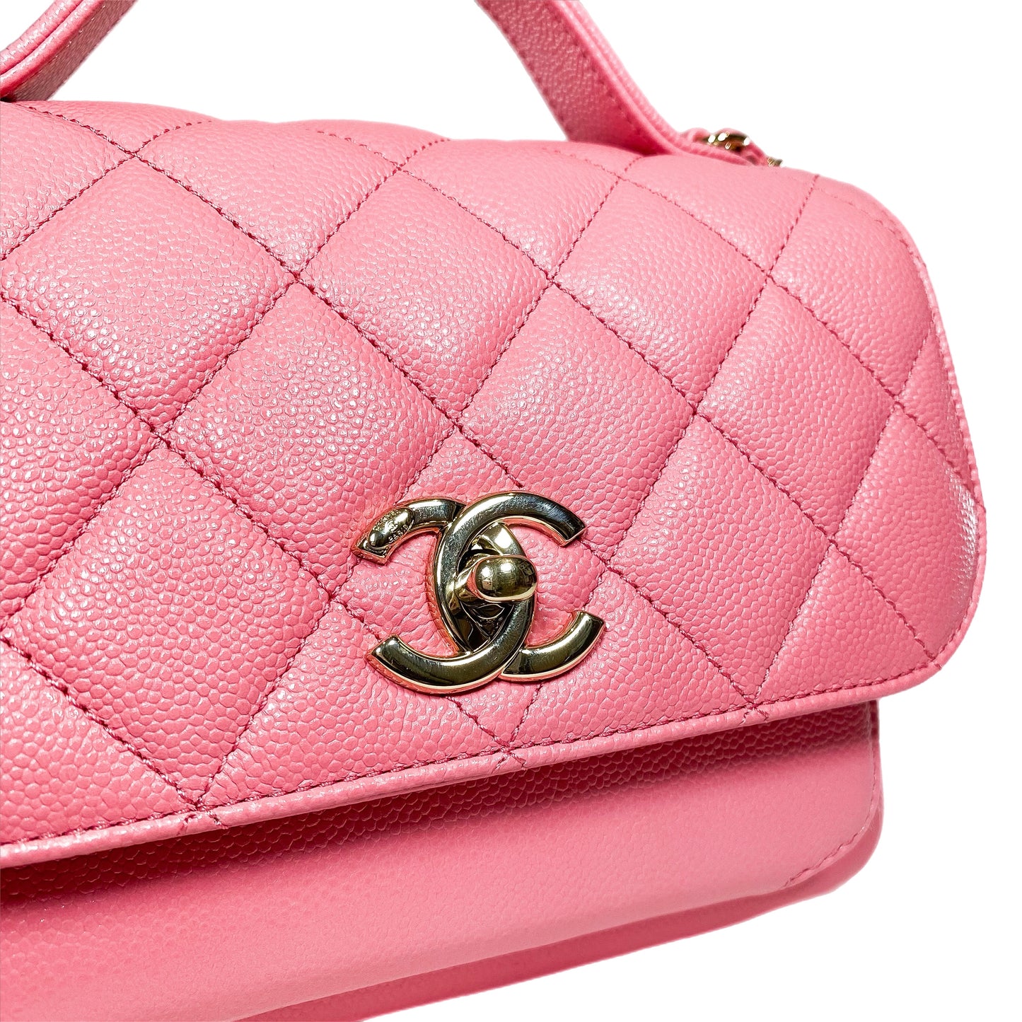 Chanel Pink Business Affinity Small Flap Bag