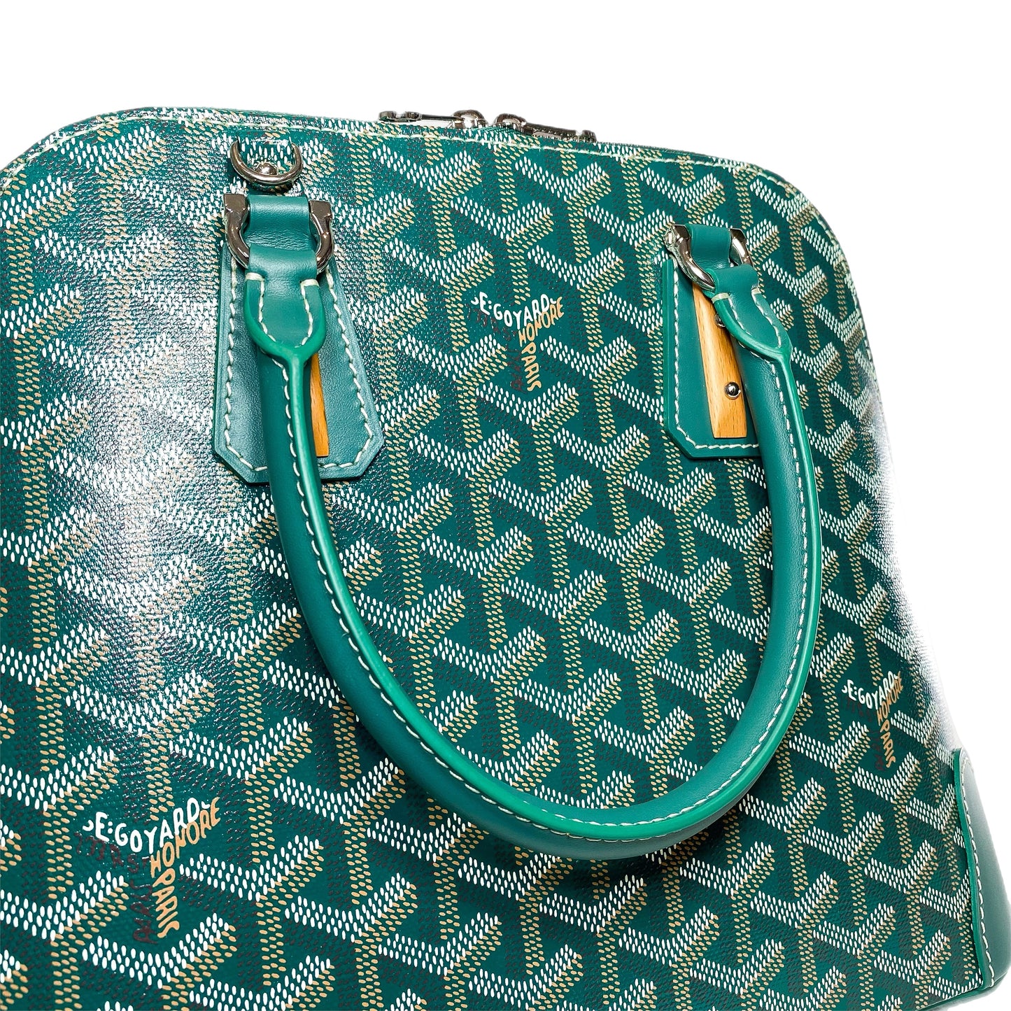 Goyard Goyardine Vert Sac Vendome PM
