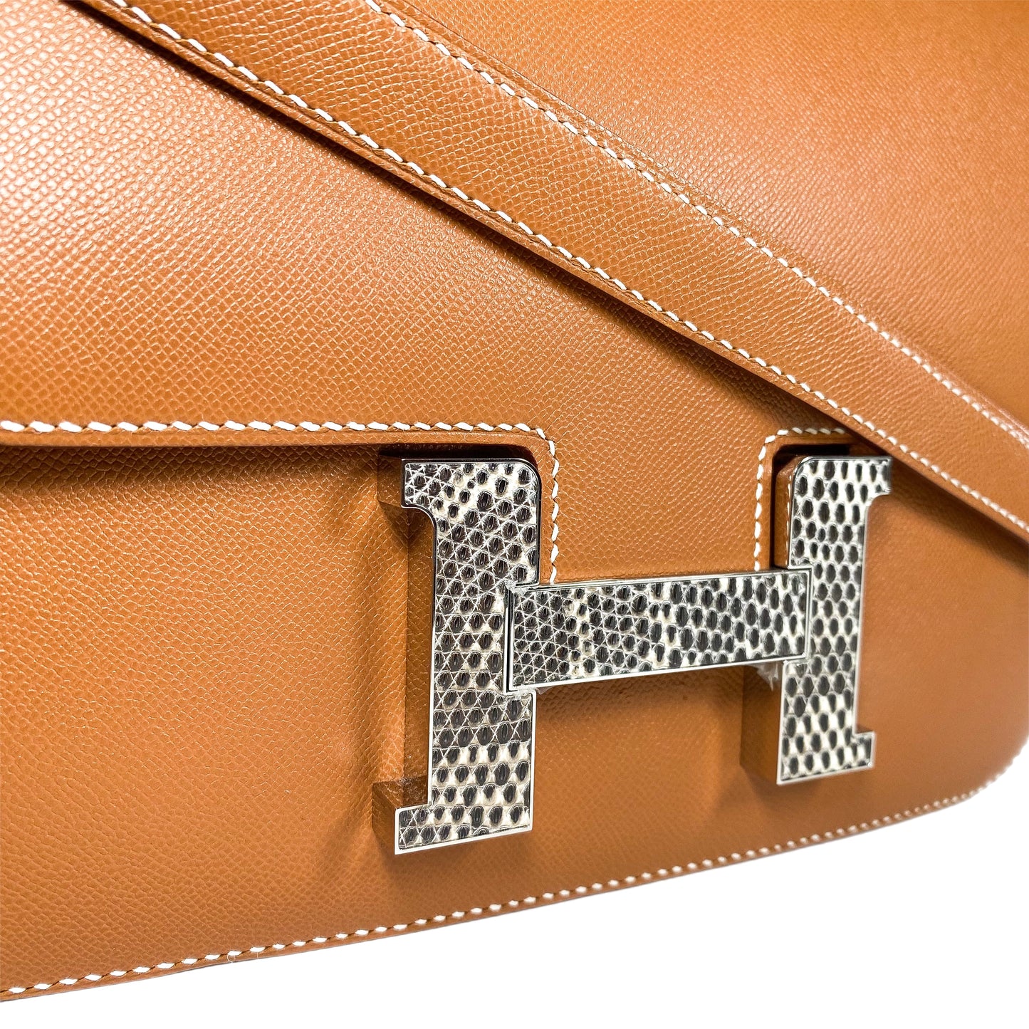 Hermes Constance 24 Gold Madame Ombre Lizard