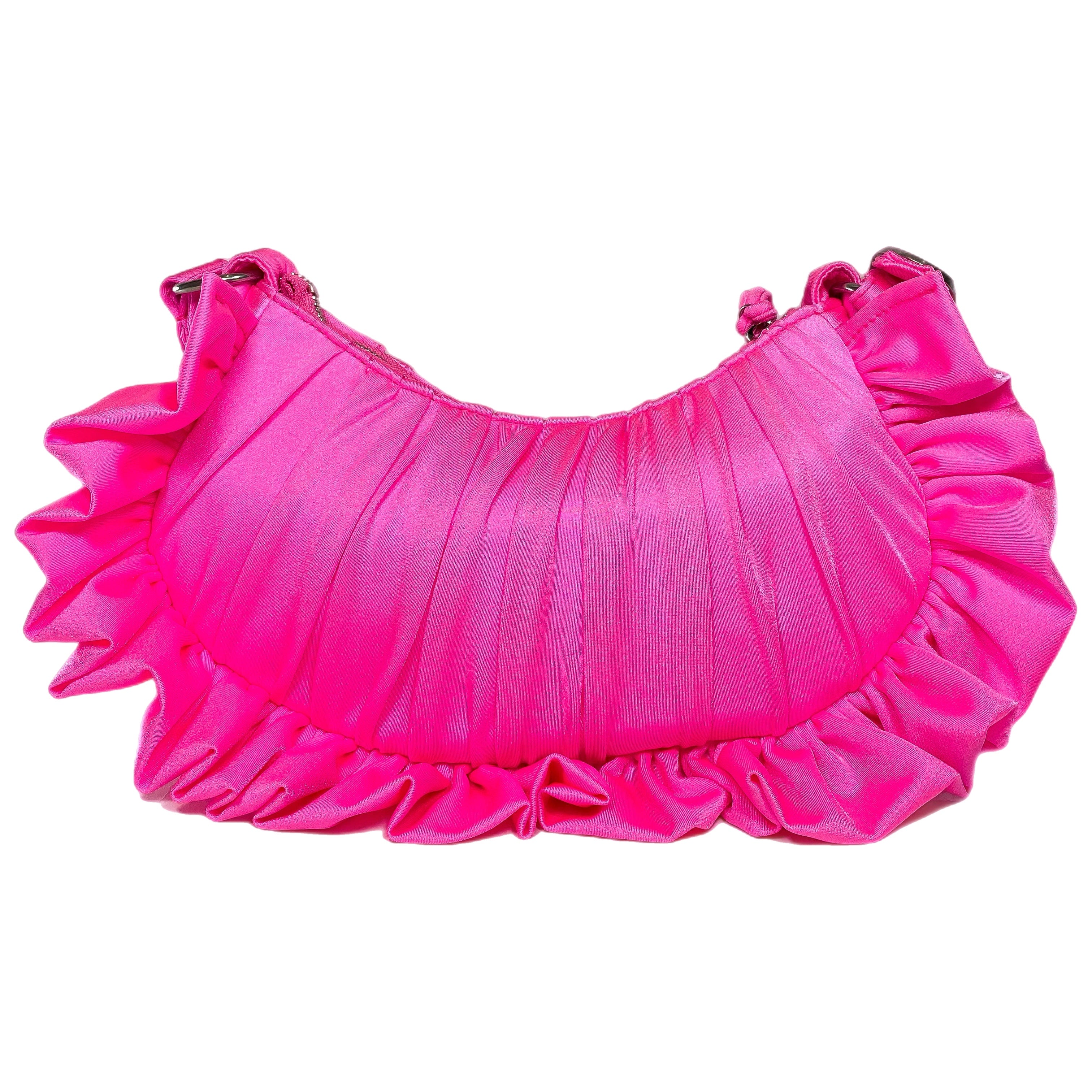 Balenciaga Shocking Pink Ruffled Le Cagole