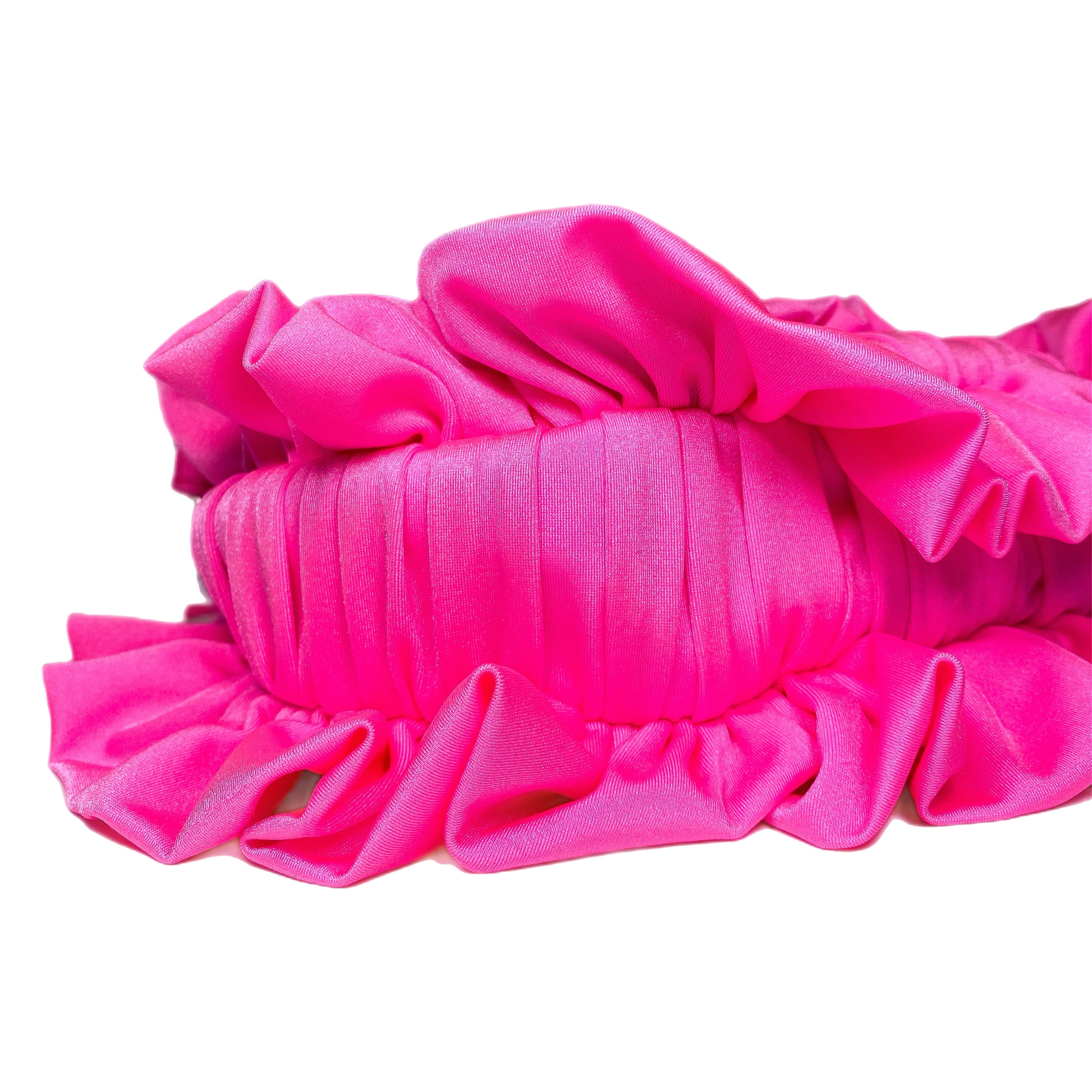 Balenciaga Shocking Pink Ruffled Le Cagole