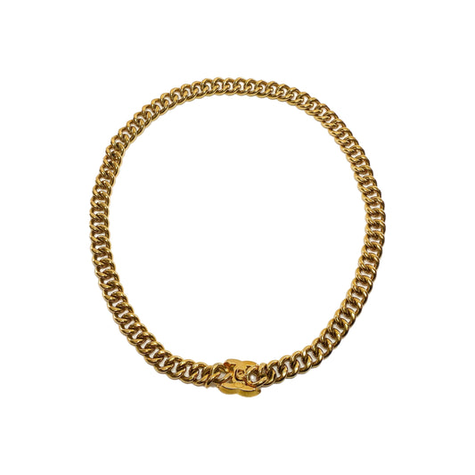 Chanel Gold CC Turnlock Belt