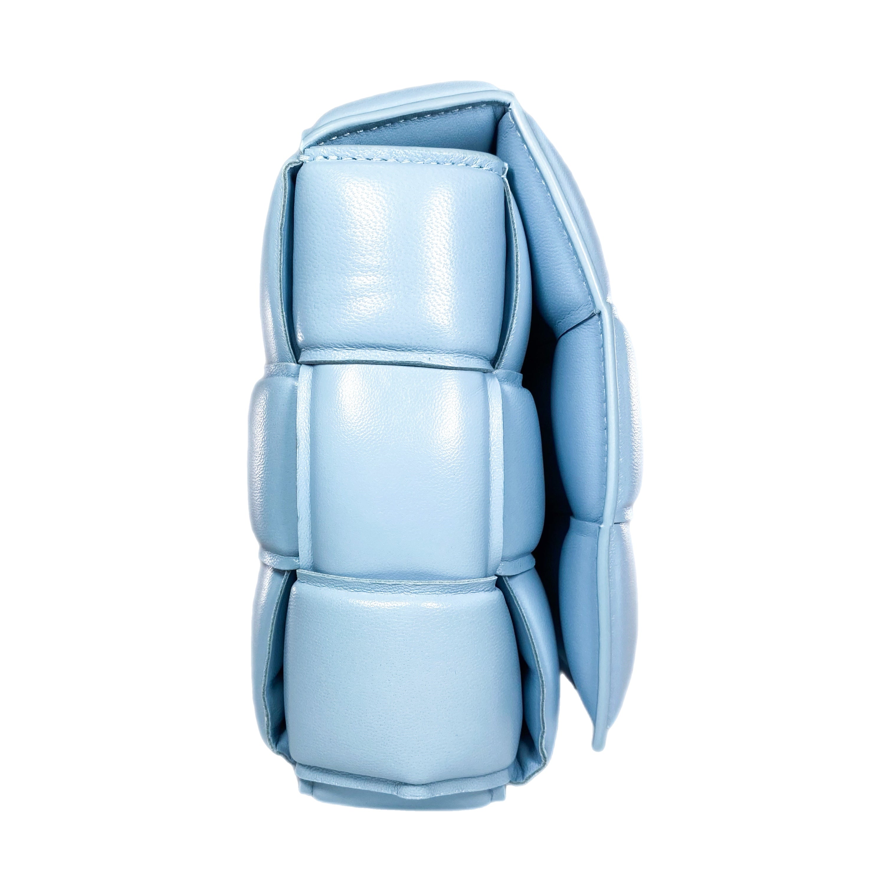 Bottega Veneta Light Blue Padded Cassette Bag