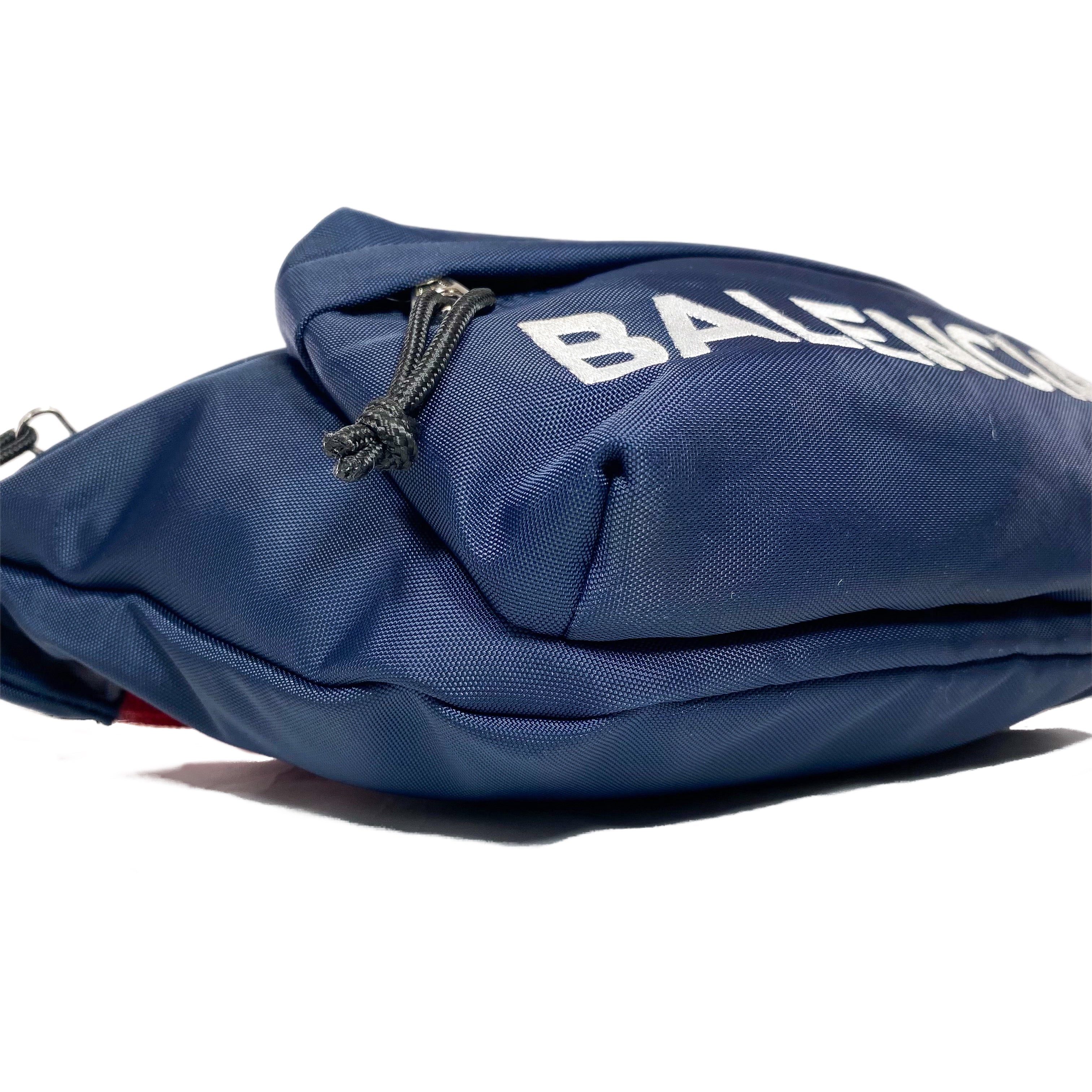 Balenciaga Navy Waist Bag
