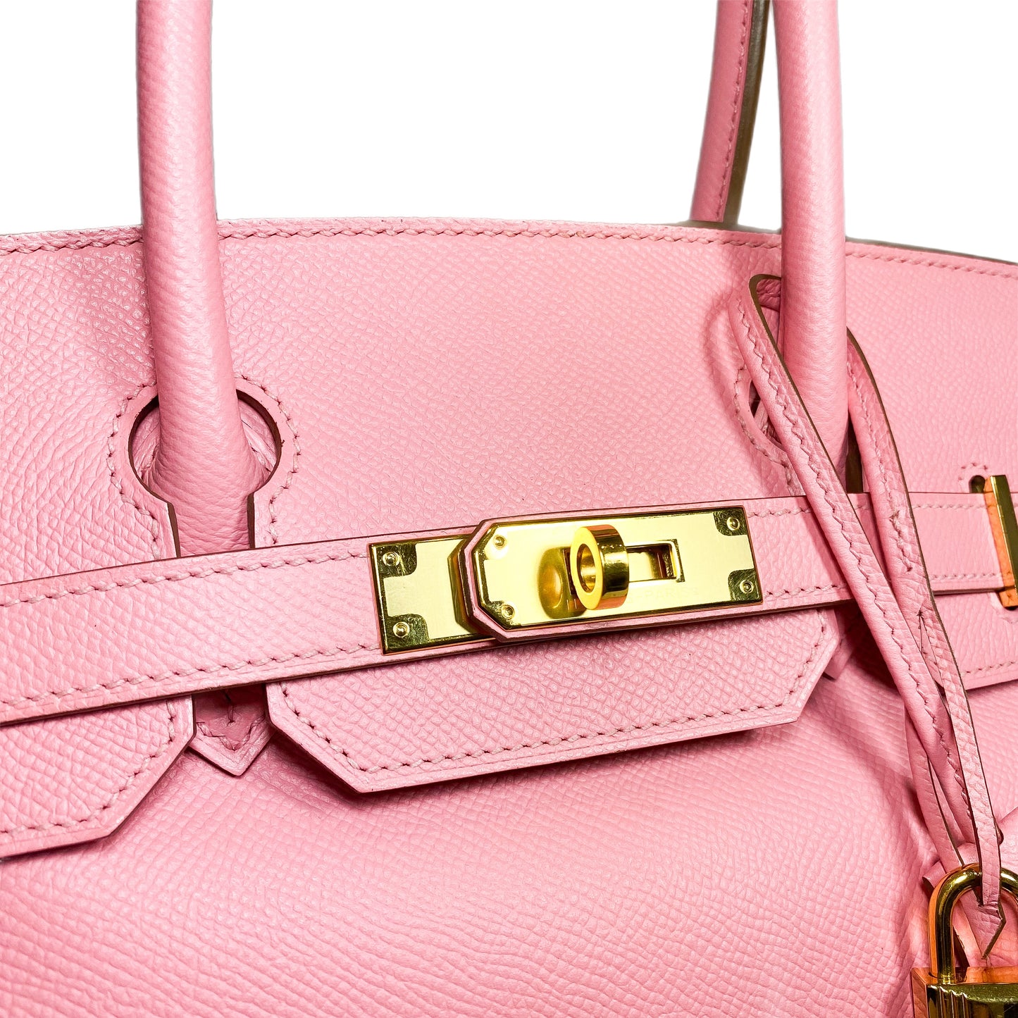 Hermes Birkin 30 Rose Confetti Epsom Gold Hardware