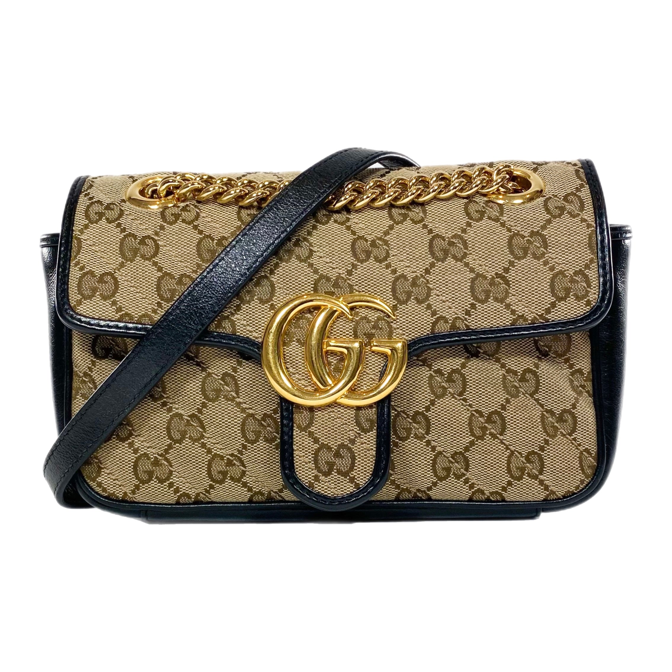 Gucci Monogram GG Marmont Shoulder Bag