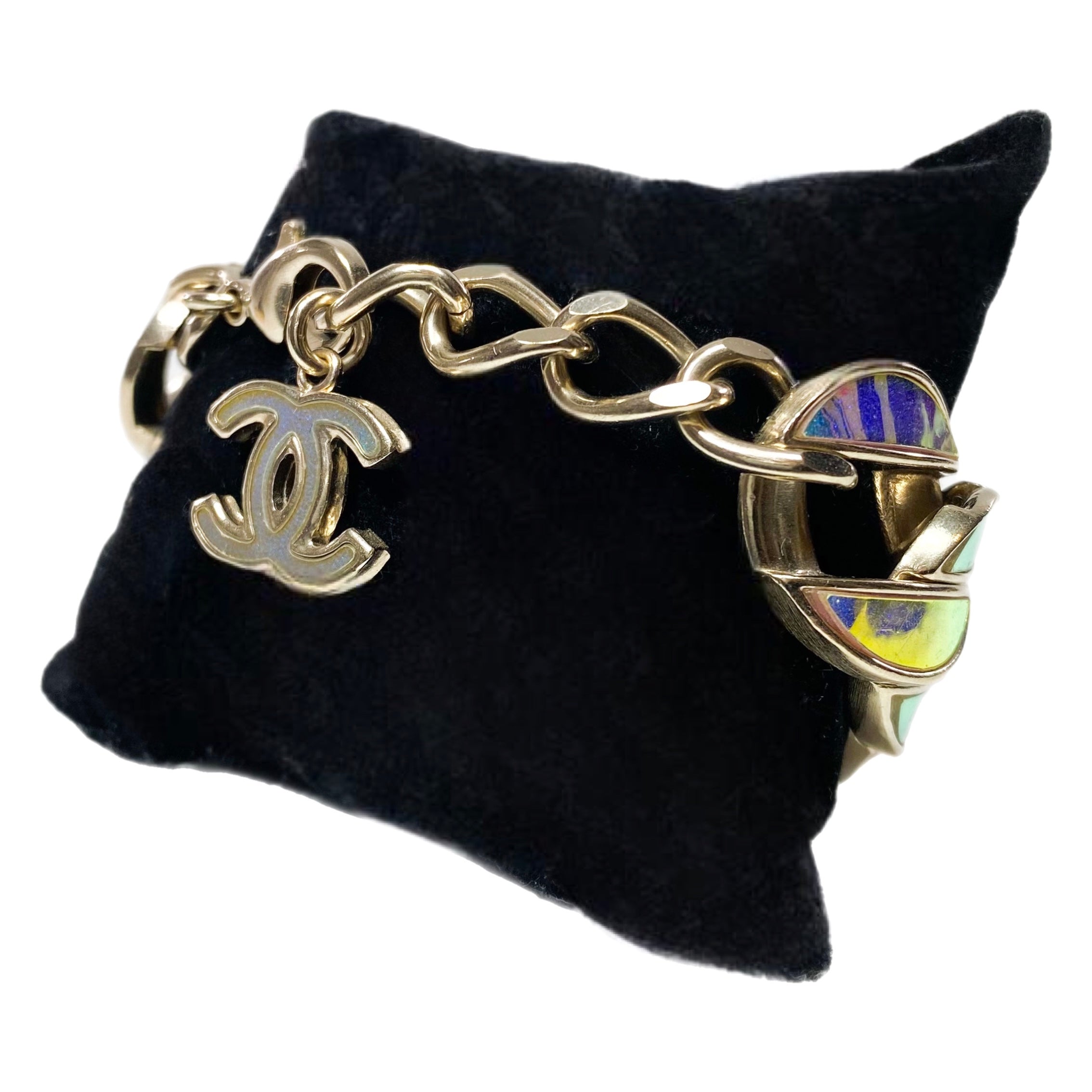 Chanel Holographic Curb Link Bracelet