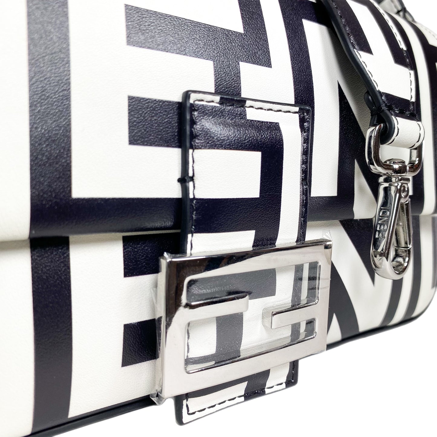 Fendi x Marc Jacobs Black White Baguette
