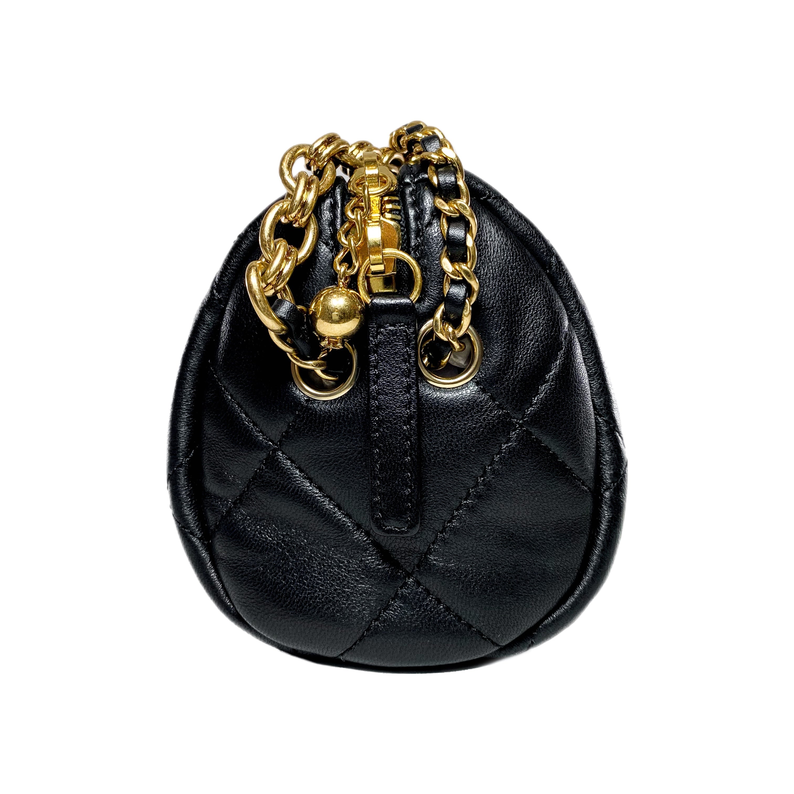 Chanel Black Mini Bowling Bag