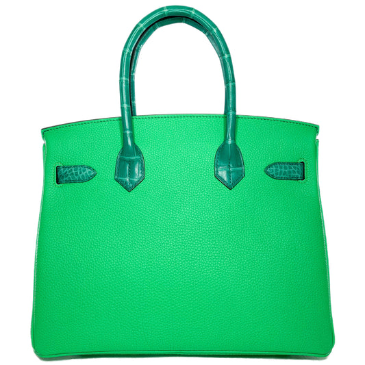 Hermes Birkin 30 Touch Vert Jade Vert Comics Nilo Crocodile Togo Palladium Hardware
