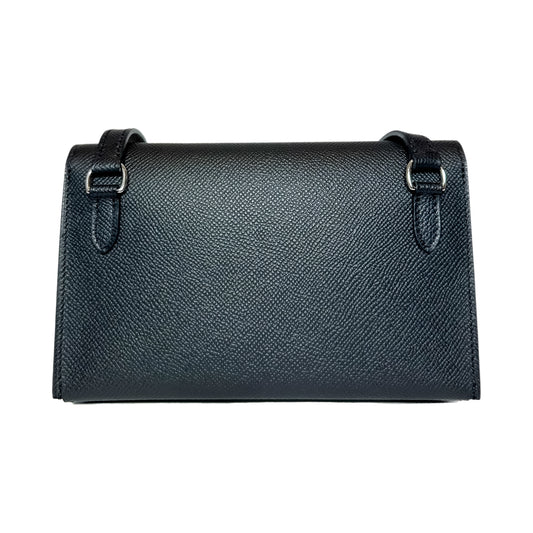 Hermes Hermesnap Black Wallet