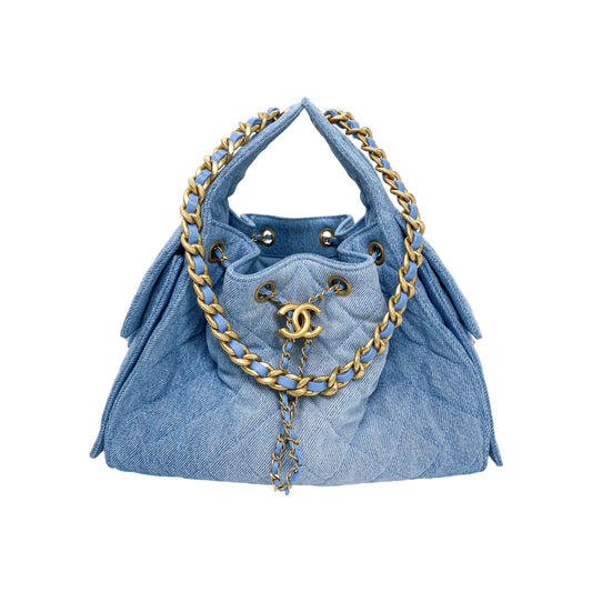 Chanel 25 Denim Small