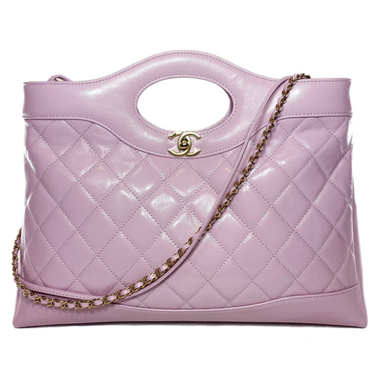 Chanel 31 Lilac Shopping Tote