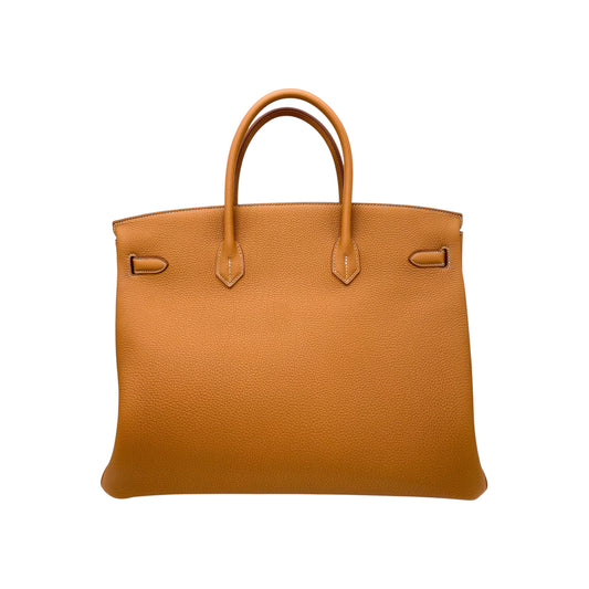Hermes Birkin 40 HSS Gold Togo Palladium Hardware
