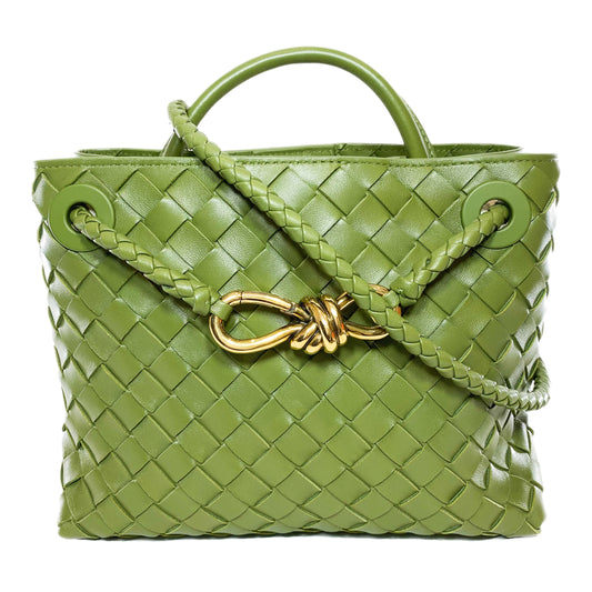 Bottega Veneta Matcha Small Andiamo Tote