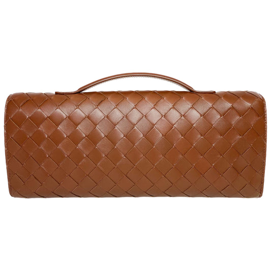 Bottega Veneta Sapele Andiamo Clutch