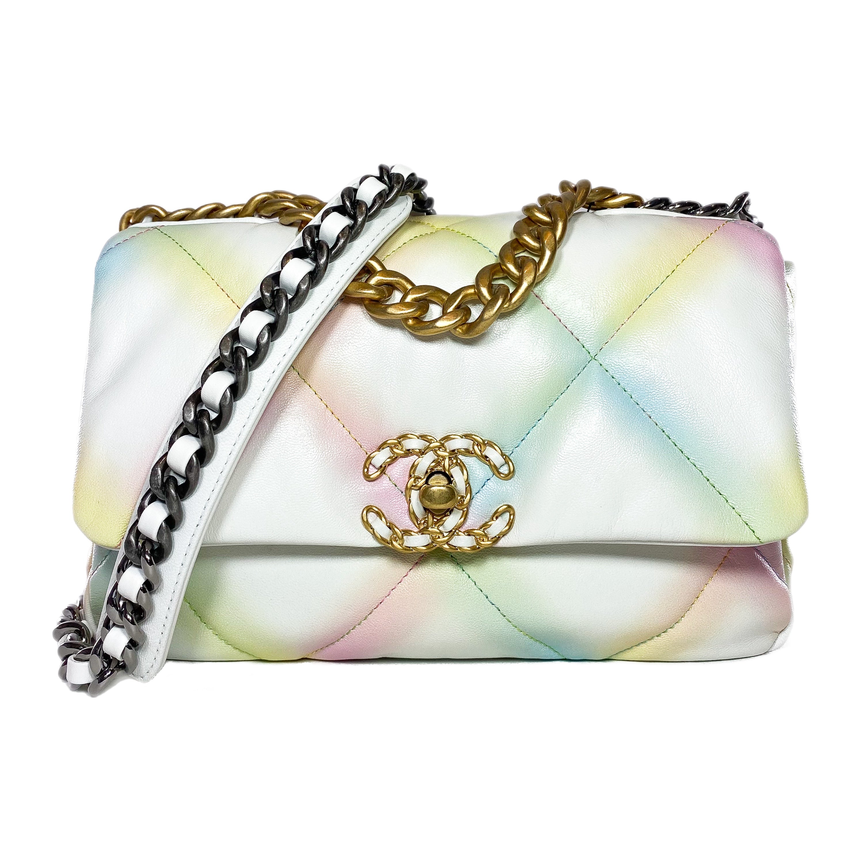 Chanel 19 Rainbow Medium Flap Bag