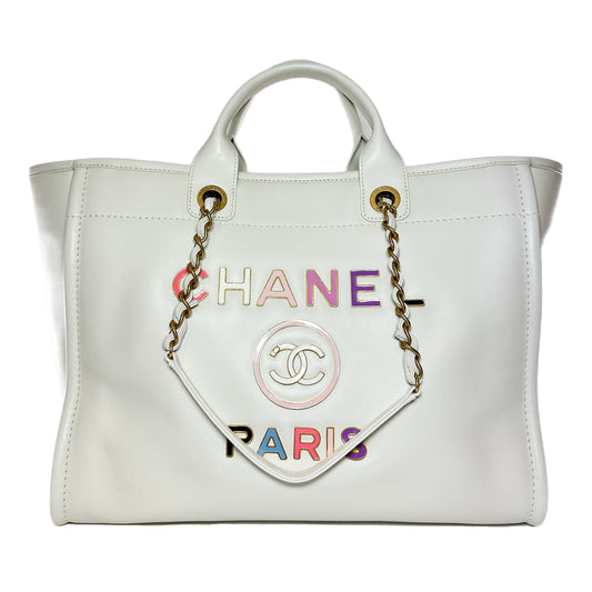 Chanel White Large Deauville