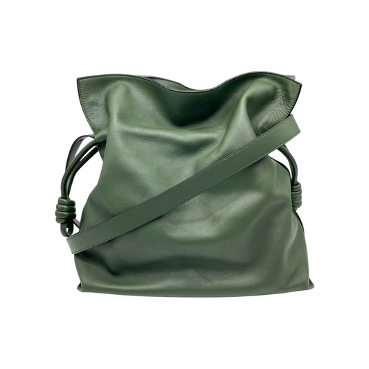 Loewe Flamenco Large Dark Green