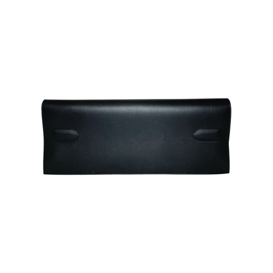 Hermes Black Shadow Swift Clutch