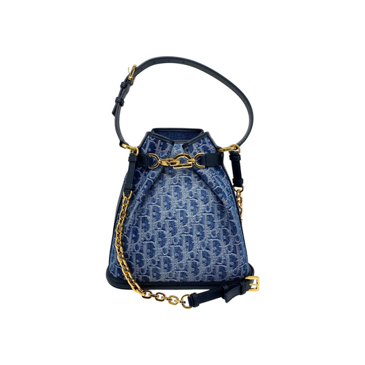 Dior Navy Oblique C’est Dior Bucket
