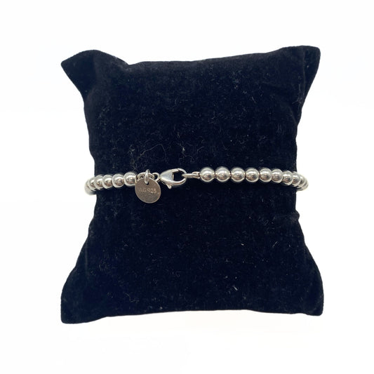 Tiffany & Co Return to Tiffany- Heart Tag Bead Bracelet in Silver