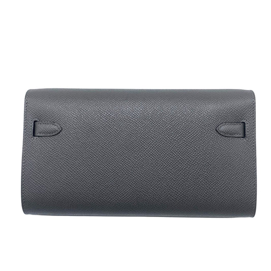 Kelly-To-Go Etain Epsom & Gold Hardware