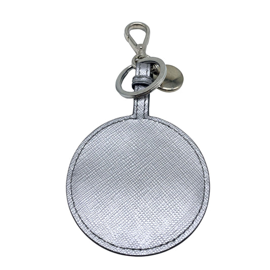 Prada Silver Mirror Keychain