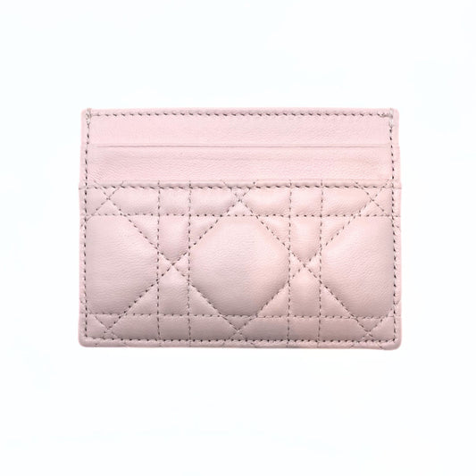 Lady Dior Freesia Card Holder