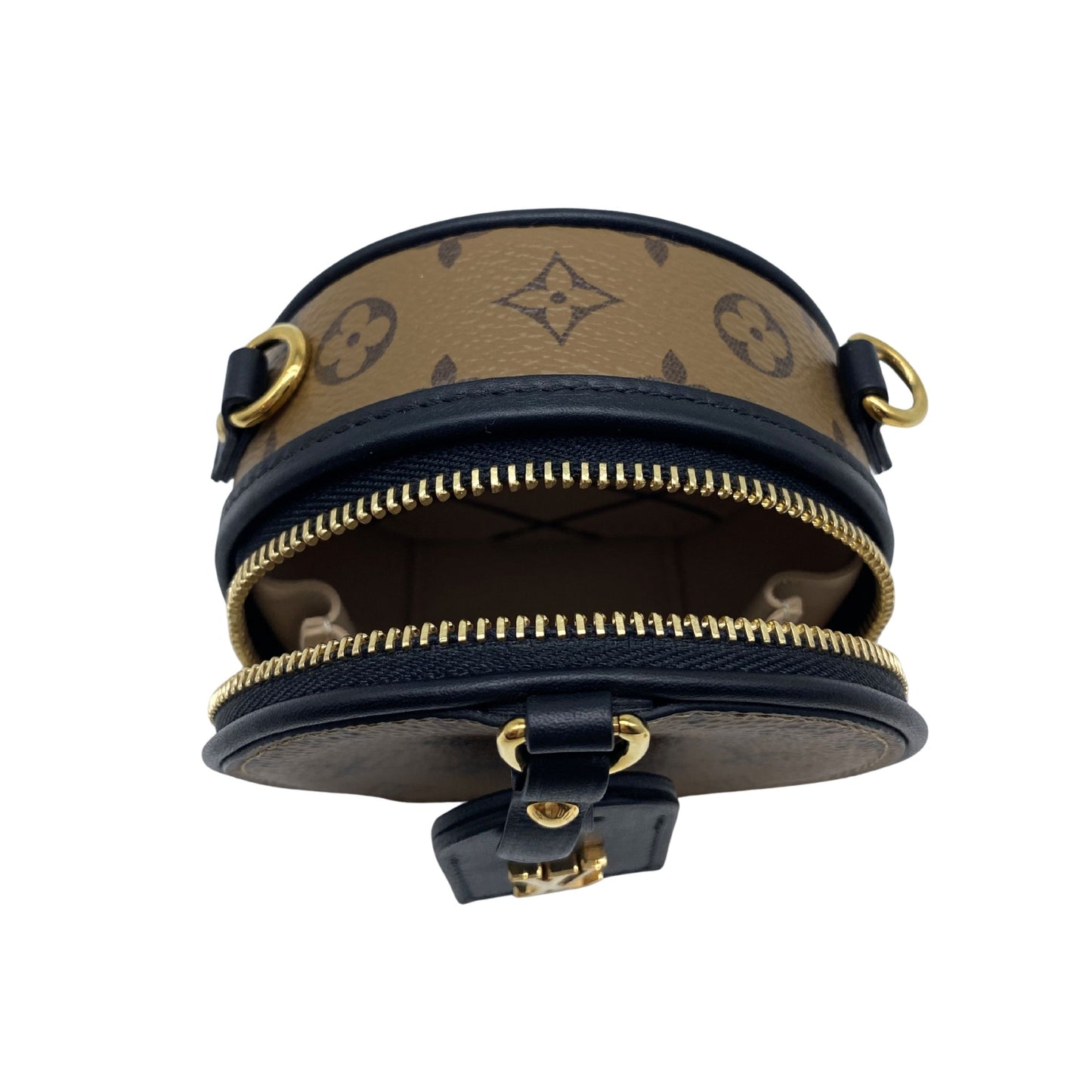 Louis Vuitton Monogram Mini Boite Chapeau w/ Chain