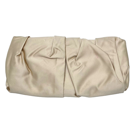 Prada Champagne Satin Clutch