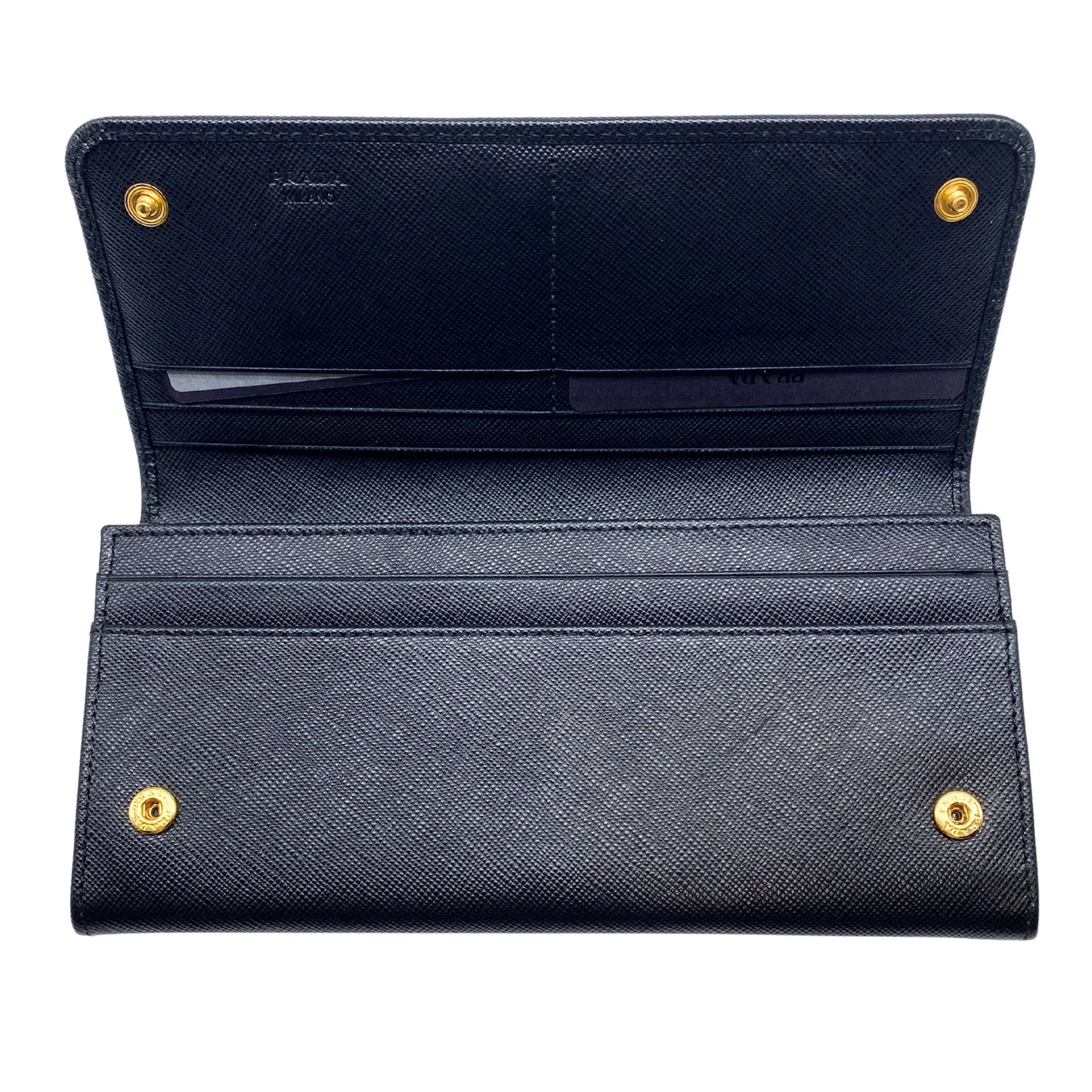 Prada Large Saffiano Leather Wallet