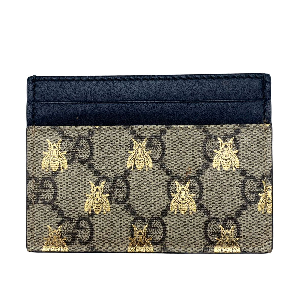 Gucci Bee Supreme Monogram Card