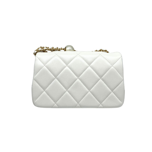 Chanel Mini Flap Bag Pearl Crush