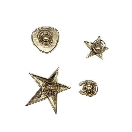 Chanel Star Motif Hair Pin Set of 4 ‘ 22C