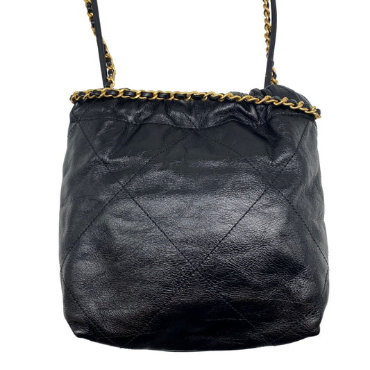 Chanel 22 Mini Black w/ Gold Hardware & Pearls
