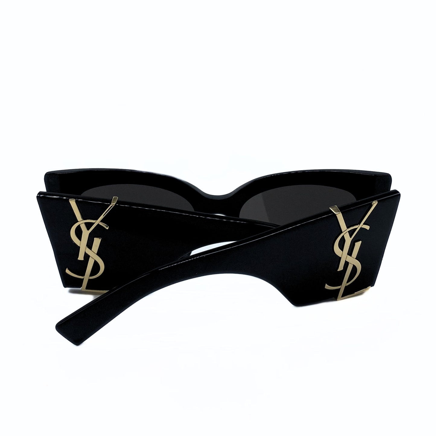 Yves Saint Laurent Monogram Acetate 54MM Blaze Rectangular Sunglasses
