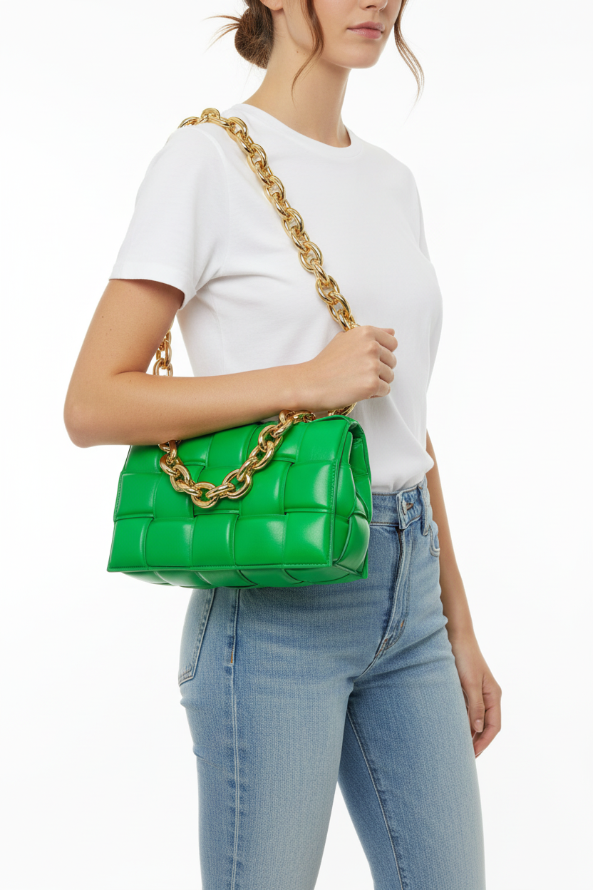 Handbag worn on shoulder