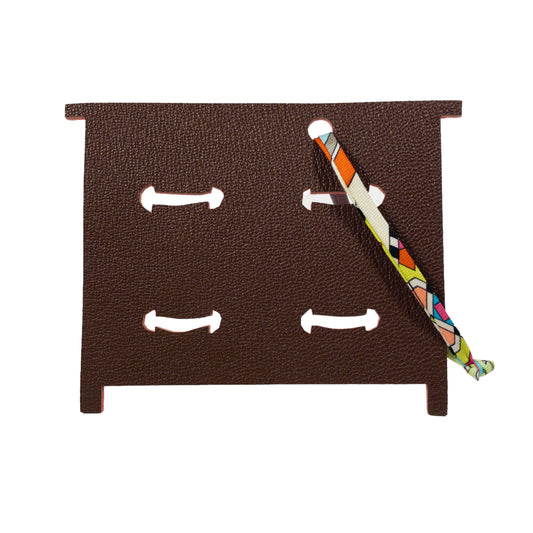 Hermes 'Petite H' Leather Bag Charm