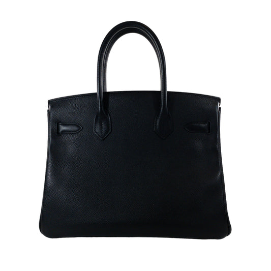 Hermes Black Epsom Birkin 30 GHW