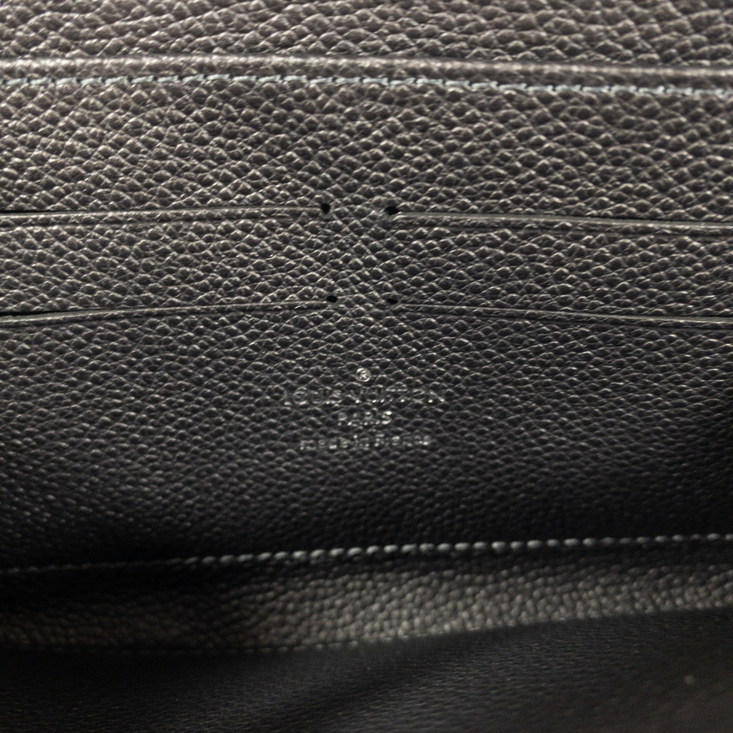Louis Vuitton Graphite Empriente Studded Zippy Wallet