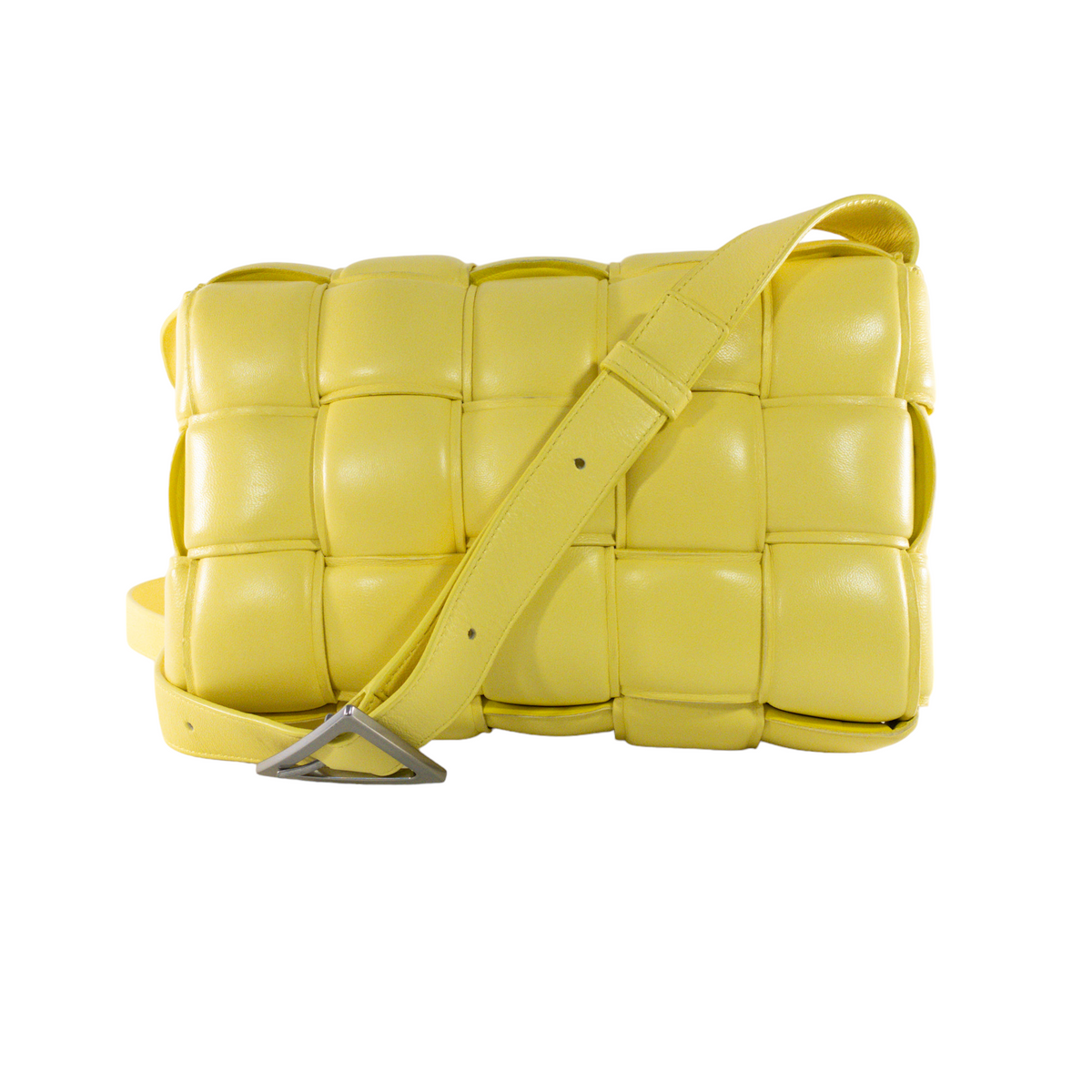 Bottega Veneta Yellow Padded Cassette Bag | Consign of the Bottega Veneta Yellow Padded Cassette Bag | Consign of the