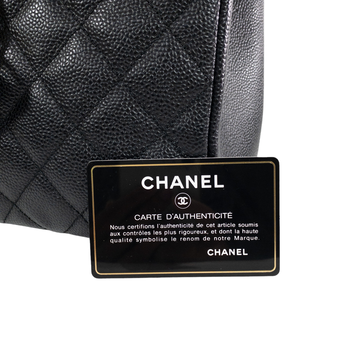 Chanel Black XL GST GHW